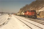 Eastbound potash loads